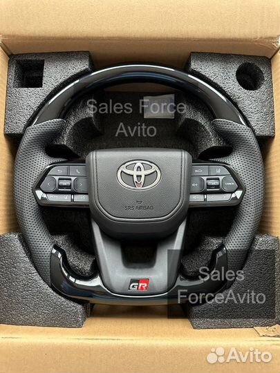 Руль toyota land cruiser 200 с обогревом / Руль То