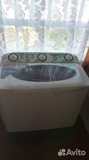 Стиральная машинка полуавтомат славда ws-60pet