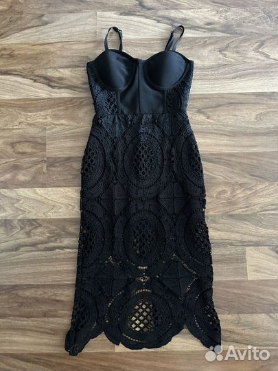 Платье вечернее черное 44 46