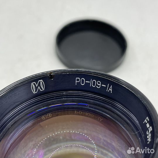 Объектив ро-109-1А 1:1,2 F5см Времен СССР