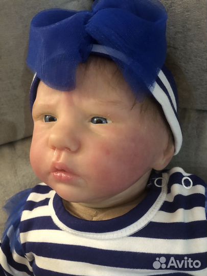 Кукла реборн 53 см 2,5 кг ручная работа