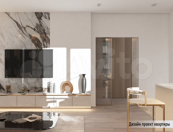 1-к. квартира, 72,7 м², 4/22 эт.