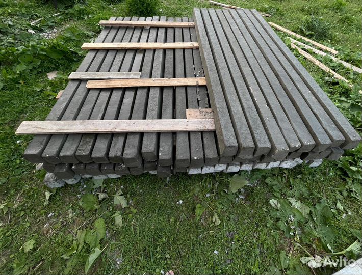Столбы для забора из бетона