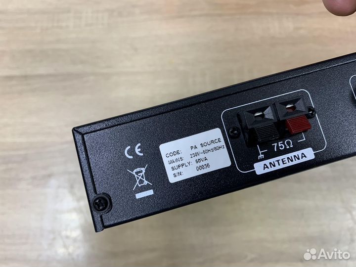 Proel PA Source проигрыватель дисков +FM тюнер