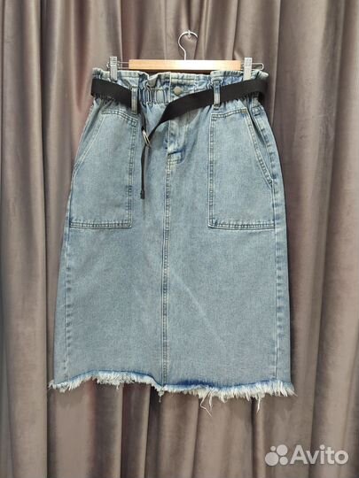 Юбка джинсовая