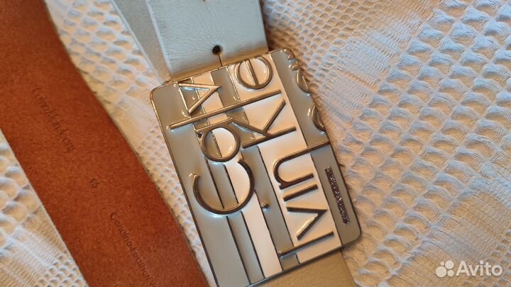 Ремень Calvin Klein натуральная кожа