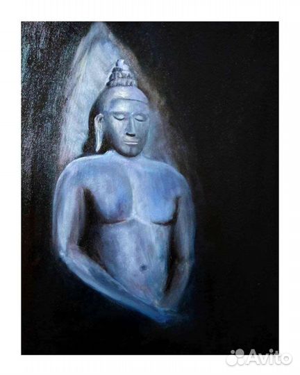 Картина маслом Будда
