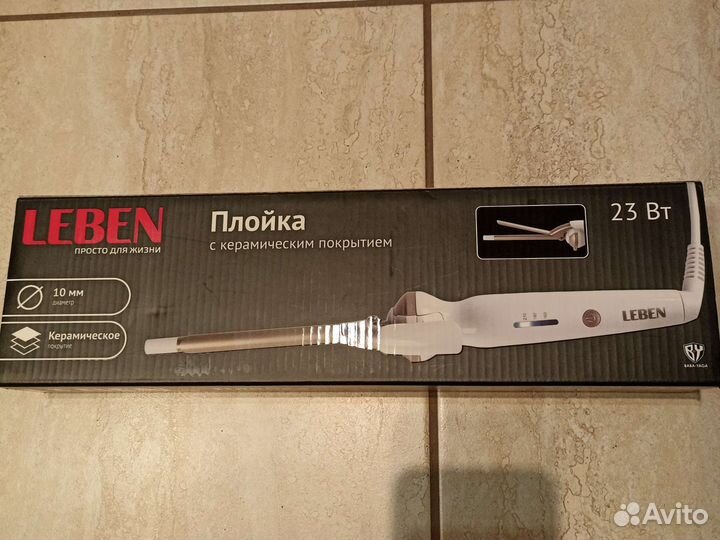 Плойка для волос с керамическим покрытием