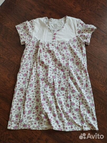 Сорочка для кормящих с секретом