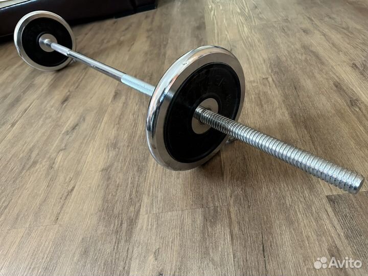 Штанга (гриф 7,5 + блины 10/10)