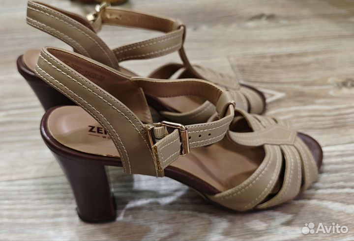 Босоножки женские из натуральной кожи