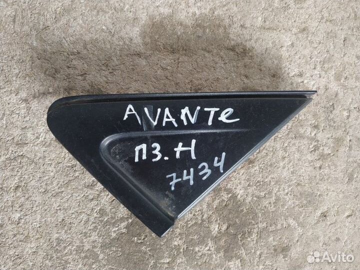 Накладка двери задняя правая Hyundai Avante