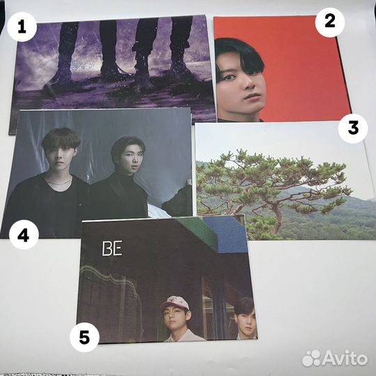 Плакаты постеры BTS оригинальные
