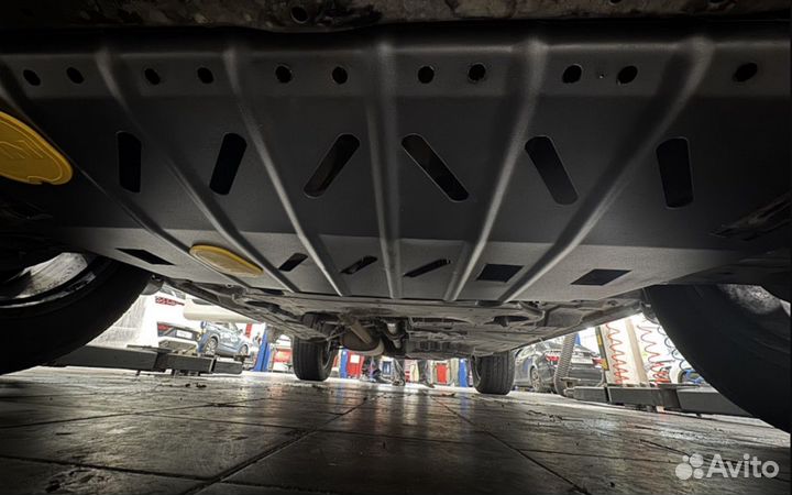 Установка защиты картера VW Jetta VI Рест.2014-18