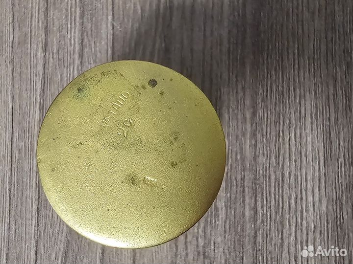 Стопка Петр первый латунь эмаль. лф 5. 1955г