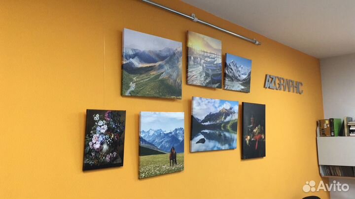 Фото на холсте, бумаге, пленке, баннере