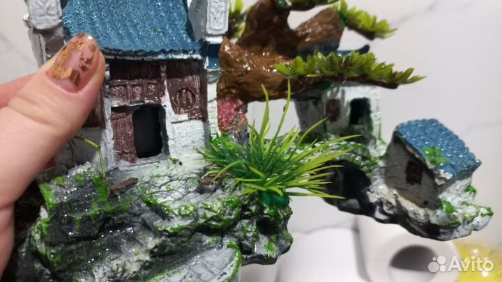 Домик для рыб, украшение для аквариума