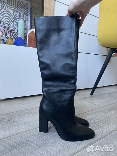 Сапоги из овечьей кожи Zara 37