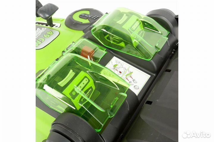 Аккумуляторная газонокосилка Greenworks G40LM49DB