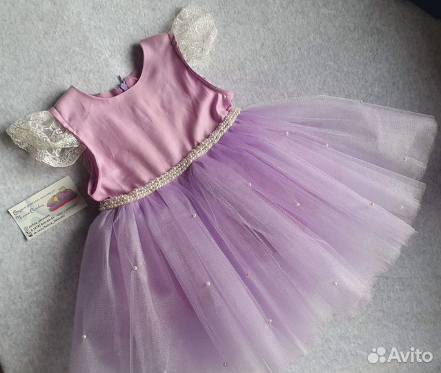 Платье для девочки 86