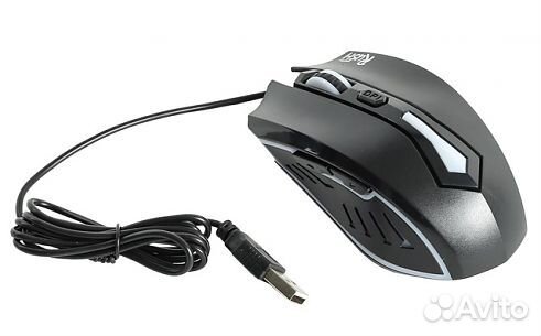 Игровая Мышь Rush - USB (2000 dpi) LED подсветка