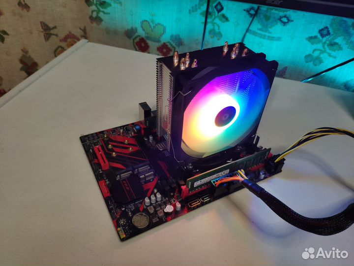 Intel 2670v3 X99 16 DDR4 Полный Комплект с Кулером