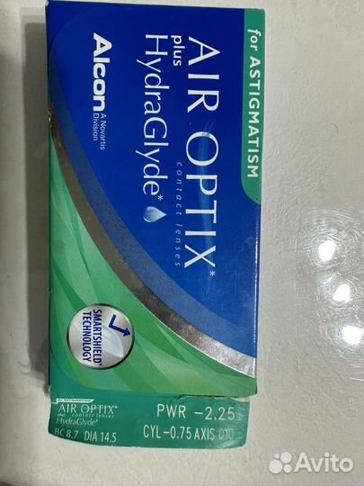 Линзы контактные alcon