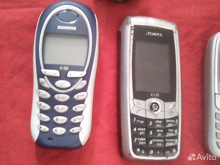 Запчасти / Детали Siemens серии A и C