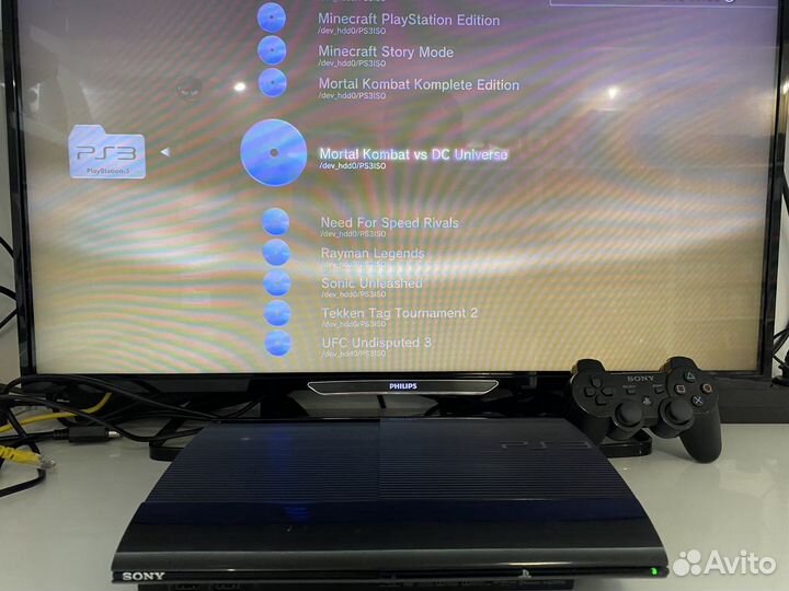 Playstation 3 SS 500 gb + 40 игр