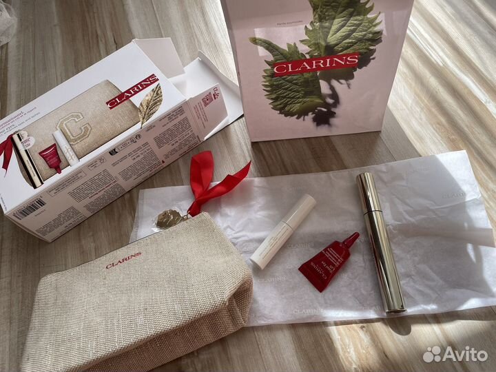 Clarins набор подарочный. Clarins