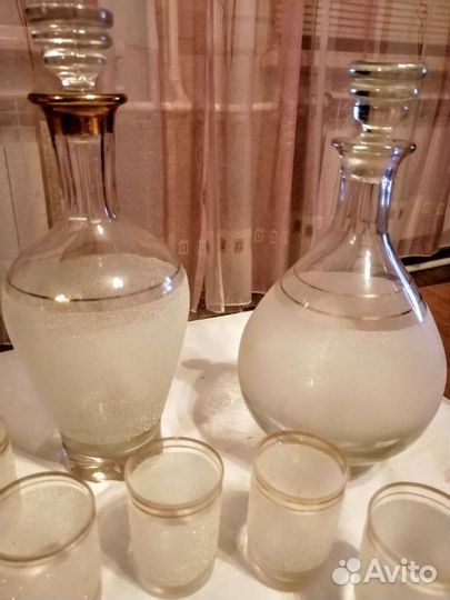 Графины, стопки СССР