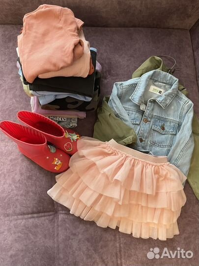 Детские вещи пакетом для девочек 104