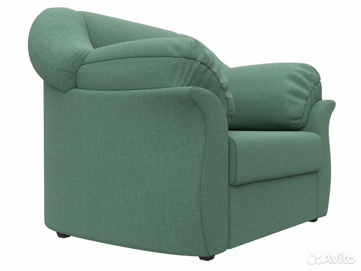 Кресло Карнелла, рогожка, амур зеленый. Москва