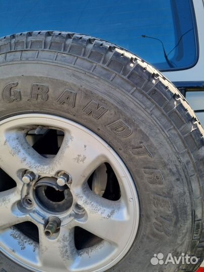 Запаска r16 на Toyota Land Cruiser 100