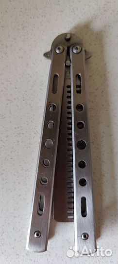 Нож бабочка расческа