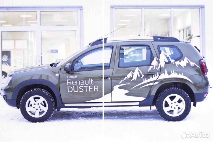 Накладки на колёсные арки Рено Дастер