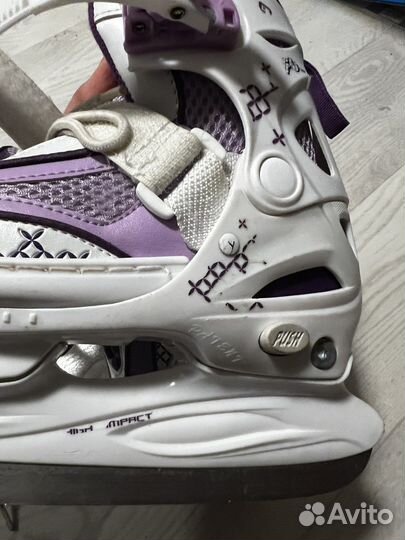 Коньки детские раздвижные