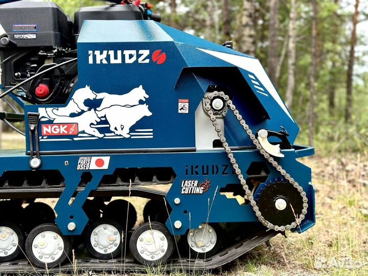 Мотобуксировщик ikudzo terrain 1500/600 EKR15