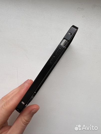 Чехол на iPhone 14 Pro алюминиевый черный