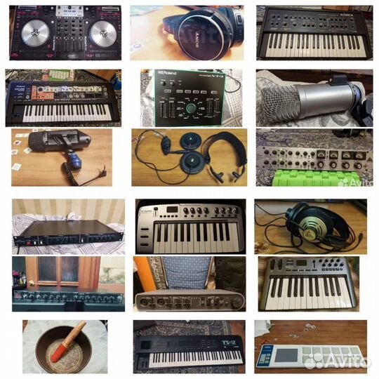 Музыкальная аппаратура и студийные модули