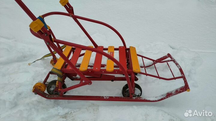 Санки на колесах