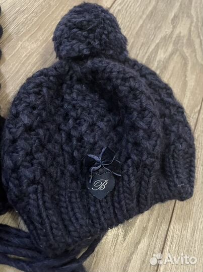 Комплект шапка, шарф на девочку 1/2 года