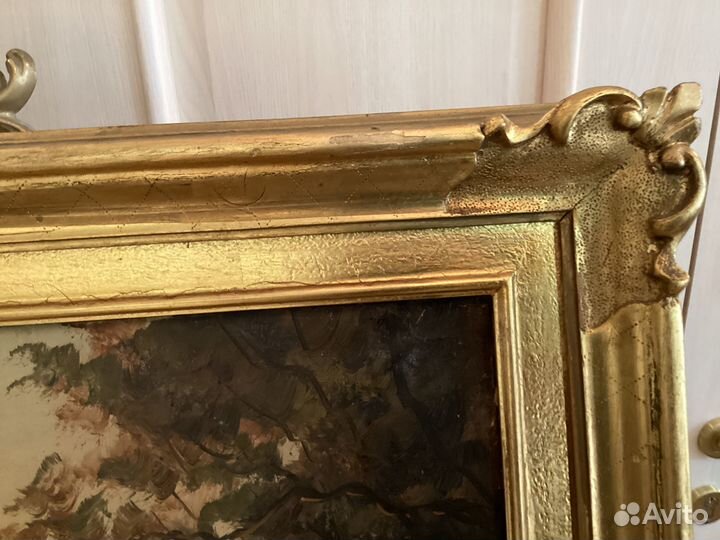 Антикварная картина. Италия