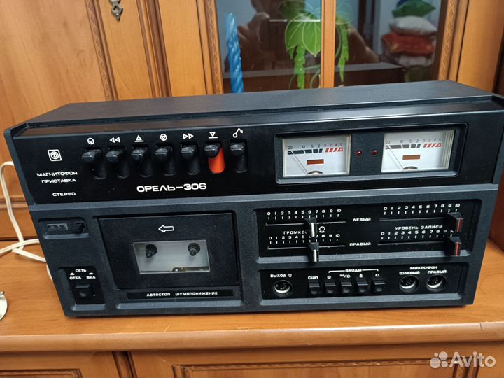 Кассетная дека Орель-306.Новая