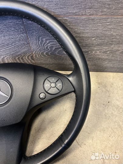 Мульти руль черная кожа Mercedes-Benz Glk-Class