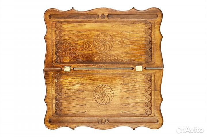 Нарды резные Арарат и Хорвирап 60 х 60 см бук Армения 62403