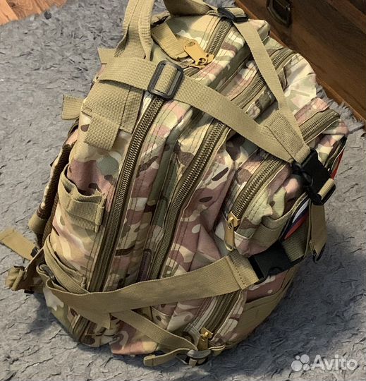 Форма, рюкзак и наколенники для страйкбола