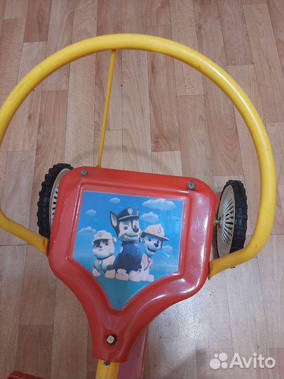Детский трехколесный велосипед бу