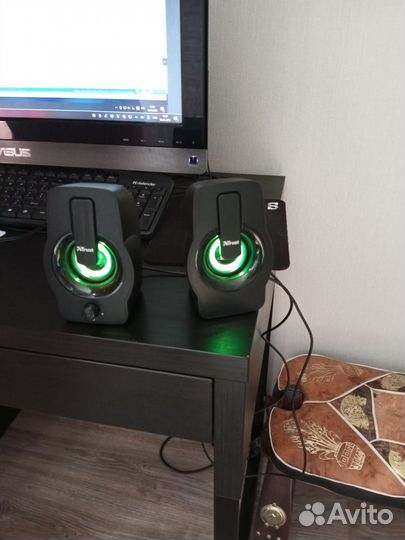 Компьютерные колонки Trust Gemi RGB