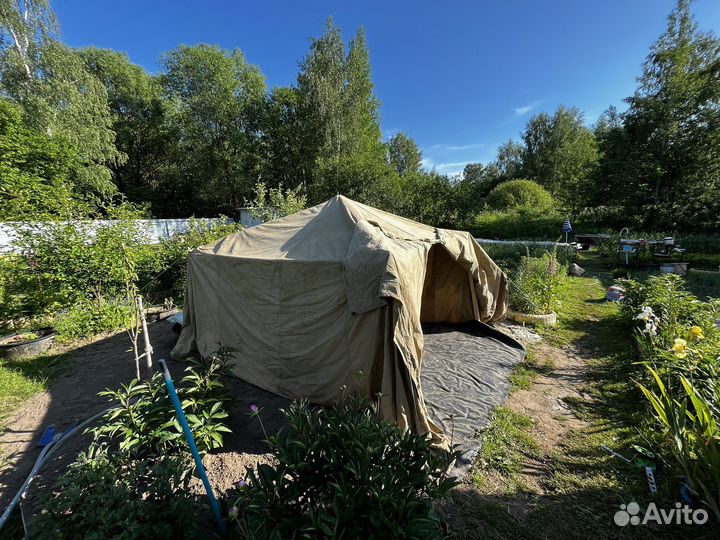 Палатка армейская на 10 мест